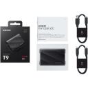 Samsung V&auml;line SSD MU-PG2T0B/EU 2TB, USB 3.2 Gen 2x2, lugemise kiirus 2000 MB/s, kirjutamise kiirus 1950 MB/s, must