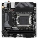 Gigabyte Motininė B650I AX 1.2, AMD Socket AM5, 5+2+1 fazių VRM, iki 6400MHz DDR5, 1xPCIe 4.0 M.2, 2.5GbE LAN, Wi-Fi 6E