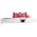 Asus v&otilde;rgukaart XG-C100C 90IG08B0-MO0B00, 10Gbps, 10Gb Ethernet x 1, PCIe 3.0 x4, Ethernet 5GBase-T, Windows 10/11