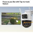 Imou Cruiser Dual 2C 4G IP p&ouml;&ouml;rdkaamera videovalveks 6MP 3+3MP dual lens IR 30m AI IPC-S7XCP-6M1TED valge
