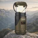Hawk Pārnēsājams kloķa radio HWRDI430GN, FM/AM, Bluetooth, ārējā akumulatora funkcija, lukturis, SOS, 10W