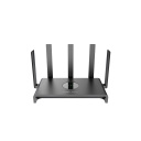 Ruijie RG-EW1300G | 1300 Mbps Wi-Fi 5 Kahe Sagedusalaga Mesh Juhtmevaba Ruuter — 3× Gigabit LAN Porti, 5× 4.5 dBi Antennid, 5 GHz, Must Korpus