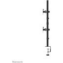Neomounts monitors stiprinājuma roka FPMA-D550DVBLACK, 10-32", 6 kg, 1 punkts, 0-180&deg; pagrieziens, 0-90&deg; slīpums, melns