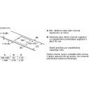 Bosch Induktsioon pliit PIE61ABB5E, 4 p&otilde;letit, 60 cm, must, keraamiline pind, raamita