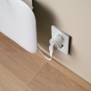 Nutikas pistik Wi-Fi ja rakenduse juhtimisega temperatuuri ja niiskuse anduriga MILLSMARTPLUG Wi-Fi maksimaalne v&otilde;imsus 2300 W Valge Mill