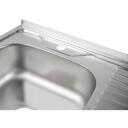 Ab K&ouml;&ouml;givalamu 9133866, 600x600mm, 0.6mm, vasak kauss, sifoon, v&auml;ljalaske diameeter 110mm