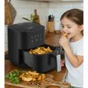 Esperanza EKA002 Karstā gaisa fritieris 3,5L 1350W Melns, 220-240V, 60min, 80-200&deg;C, 7 programmas, Bez eļļas