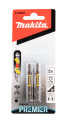 Torsion skrūvgriežu uzgalis (E-form), T15-50mm, 2gab. Impact Premier, E-03333 MAKITA