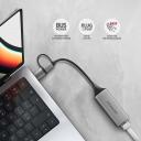 Axagon v&otilde;rgusideadapter ADE-TXCA, 1 x RJ-45, 10/100/1000 Mbit/s, USB 3.2 Gen 1, ASIX AX88179, toiteadapter, hall