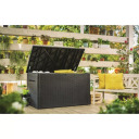 Uzglabāšanas kaste Java 870L pelēka KETER 29204486939 147x82x86cm 21.52kg