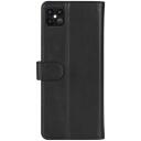 Krusell PhoneWallet Чехол для телефона 62169, черный цвет, экокожа, 3 слота для карт, карман для счетов, вырез под камеру