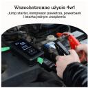 Green Cell CJSGC03 Power Bank akumulators, 8000 mAh, 500 A, OLED displejs, 2 ierīces, 1x USB Type-A, 1x USB Type-C