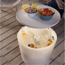 Illuminated Cool Bar KETER white 29204184, 49.5x49.5x57-84.5 cm, 5.68 kg