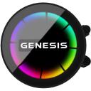 Genesis NLG-2321 vedelikjahutus s&uuml;steem, 360mm, 3 ventilaatorit, 1550 RPM, ARGB valgustus, &uuml;hilduvus AM4, AM5, LGA1150, LGA1151