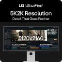 LG LCD монитор 40U990A-W 101,6 см 5120 x 2160 WUHD 5 мс 21:9 178&deg; 178&deg; 2 динамика VESA крепление