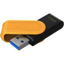 Kingston USB atmintinė DTXS/512GB, 512 GB, USB Type-A, juoda/geltona, sukama, suderinama su Windows, macOS, Linux
