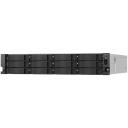 Qnap NAS 12BAY 2U TS-H1277AXU-RP-R7-32G AMD Ryzen 7 8-ядерный 5.3 ГГц, 32 ГБ DDR5, 12 отсеков, 2x 10GbE, 2x 2.5GbE, 2x USB 3.2