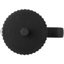 Resto French Press 90531, 1 L, melna, borosilikāta stikls, nerūsējo&scaron;ā tērauda filtrs, plastmasas vāks, ergonomiska rokturis