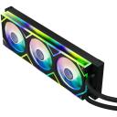 Adata CPU Au&scaron;intuvas LEVANTE II 360-BKCWW, 3 ventiliatoriai, 2000 RPM, 320W TDP, 29.33 dB(A)