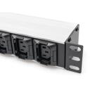Digitus Pagarinātājs DN-95427, 7 kontaktligzdas, 2m strāvas kabelis, 3600VA, 1-fāze