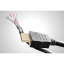 Goobay HDMI kabelis ar Ethernet, 61149, 0.5 m, 4K60Hz atbalsts, dubultā aizsardzība