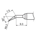 T12 Lodēšanas Galiņš JL02, YT-82492, YATO, 0.2 mm rādiuss, 155 mm garums, 30° leņķis