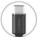 Orsen USB kabelis S9C, 1,0 M, 2,1A, TPE + audums, YD/T 1591-2009