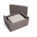 Garden furniture set Mia Set with cushion box beige KETER 29198017587 122x80x57cm 37.80kg