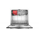 Toshiba N&otilde;udepesumasin DW-08T2EE(S)-PL, 55cm, 59cm, 50cm, 49dB, 8l, 7 programmi, elektrooniline juhtimine, h&otilde;bedane v&auml;rv