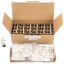 Digitus Keystone modulis DN-93615-24, 10 Gbit/s, 500 MHz, 1 ports, vairogots, bez instrumentiem, 24 gab.