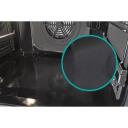 Gorenje Elektriline pliit GECS6C70XC, 60 cm, 71 l, 2200W, 1200W x 2, 1800W, Keraamiline pliit, Aqua Clean, Kiire kuumus