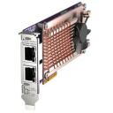 Qnap tīkla adapteris QM2-2P2G2T, 2 x 2.5GBASE-T, PCIe, 2500 Mbit/s, 152.65 mm, 68.9 mm, 20.6 mm