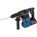 Bosch Professionaalne L&ouml;&ouml;ktrell GBH 18V-26 F 061191000K, 18V, 2.6J, 30/13/68/26mm, harjadeta, LED valgus, Roto stop