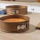 Russell Hobbs kūku forma RH03791G, 16cm/20cm/24cm, oglekļa tērauds, zelta, nepiedego&scaron;s, 220&deg;C