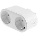 Denver Nutikas pistik SHP-200MK2 118141100012, AC230V 16A, Wi-Fi 2,4GHz, h&auml;&auml;letusjuhtimine, energia j&auml;lgimine