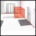 Lāzera mērīšanas rīks, EINHELL, 2270080, precizitāte līdz 50 m, 20 mērījumu atmiņa, ērta lietošana