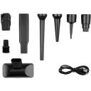 Yato akumuliatorinis rankinis dulkių siurblys YT-85686 100W 15 kPa 11.1V 2000 mAh HEPA filtras be&scaron;epetėlinis variklis Juoda