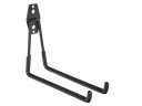 Velosipēda sienas turētājs, tērauda konstrukcija ar gumijas pārklājumu, K02382, Keltin