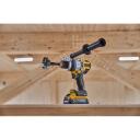 Dewalt trinkelių gręžtuvas DCD1007H2T-QW 1530 W, 3 greičiai, 169 Nm, 2 x 18 V / 5 Ah akumuliatoriai, metalinis chuck, LED &scaron;viesa