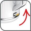 Tefal Elektriline veekeetja KO250130, 2400 W, 1.7 L, Plastmass, 360&deg; p&ouml;&ouml;ratav alus, Valge