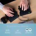 R-Go Tools клавиатура R-Go Split Break, Bluetooth 5.0, QWERTY, эргономичная, компактная, черная, 2.4 GHz, 1.02 м