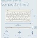 R-Go Tools klaviatuur RGOCOUSWDWH, QWERTY, kaabel, 1.6 m, valge, ergonoomiline disain, LED indikaatorid, kompaktne