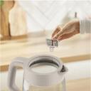 Tefal Kettle KO2G0BE0, 2000 W, 1.7 L, stiklas, 360&deg; sukamo pagrindą, pilka/permatoma