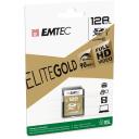 Emtec Atmiņas karte ECMSD128GXC10GP, 128GB, 90MB/s, 20MB/s, UHS-I U1, SDXC, zelta