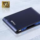 Silicon Power HDD cietā diska korpuss A80 SP020TBPHDA80S3B, 2000 GB, 2.5", USB 3.0, zila, triecienizturīgs, ūdensizturīgs