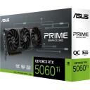 Asus Videokaart PRIME-RTX5060TI-O16G 16GB, GDDR7, 128 bit, PCI Express 5.0, 3 ventilaatorit, NVIDIA G-SYNC, VR valmis