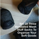 Mantu soma Daylite Mesh Stuff Sack Set, Black, 0843820186031 Osprey