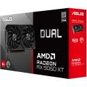 Asus Graafikakaart DUAL-RX9060XT-16G 16GB GDDR6, PCIe 5.0, 2 ventilaatorit, 7680 x 4320, 128 bit, 2048 SP