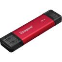 Kingston Dual Portatiivne SSD SPSD/2TB, 2000 GB, USB 3.2 Gen 2, lugemiskiirus 1050 MB/s, kirjutamiskiirus 950 MB/s