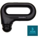 Homedics Masažo pistoletas HHP-120BK, 3 galvutės, 2 intensyvumo lygiai, 0,13 kg